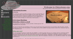 Desktop Screenshot of chicostume.org